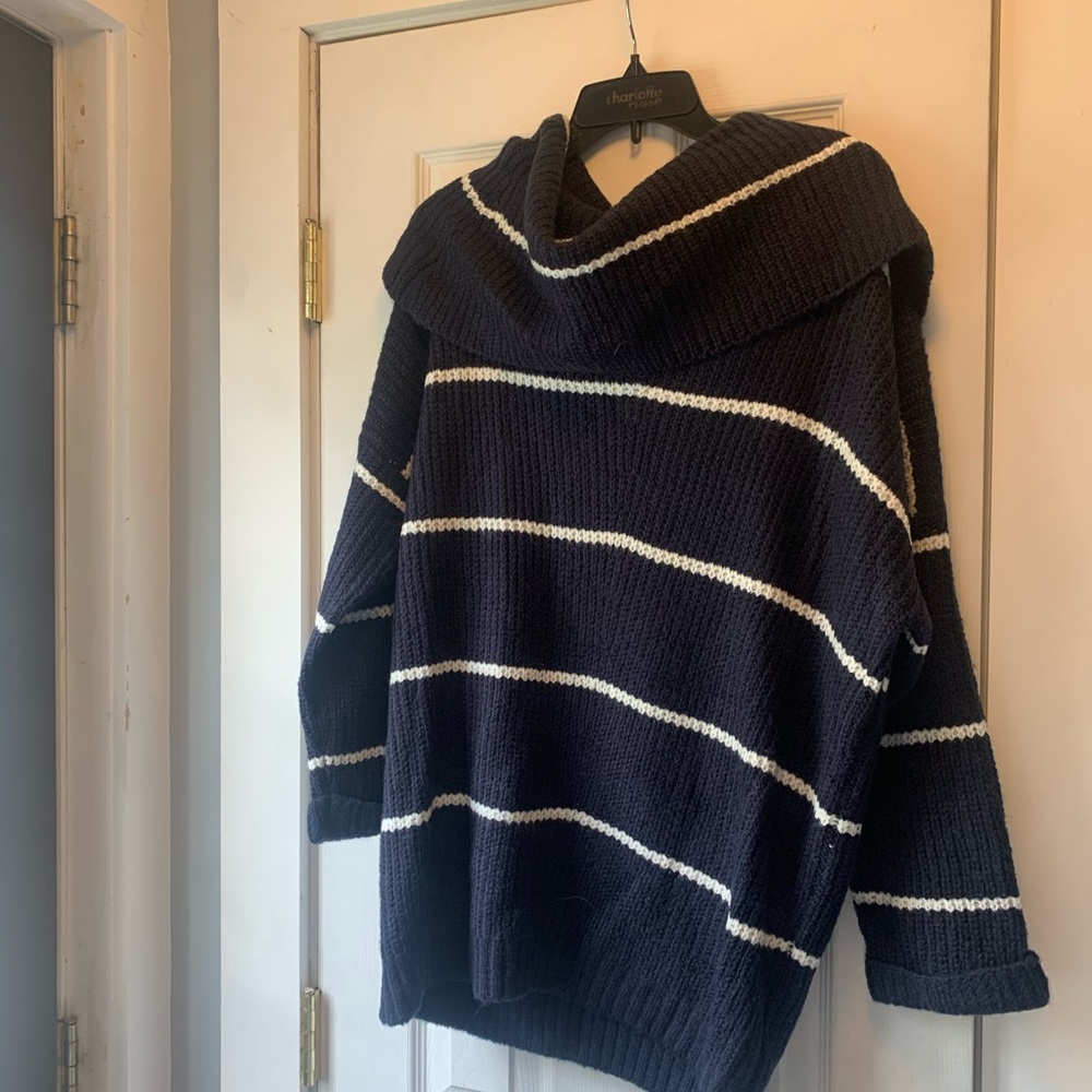Off the shoulder sweater